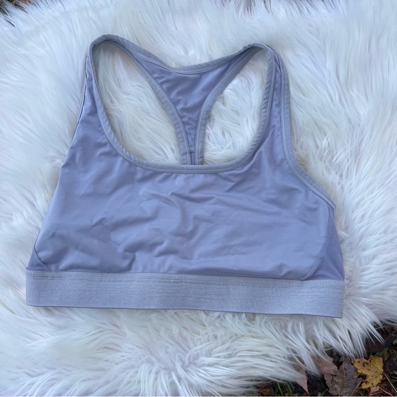 aerie Other - Aerie Gray Mesh Unlined Sports Bra